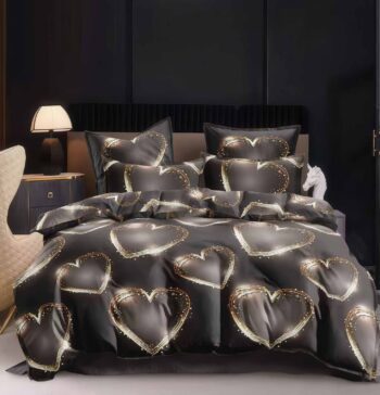 Lenjerie de pat bumbac satinat - gama Luxury - 4 piese | 16701-TL