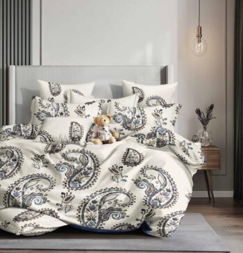 Lenjerie de pat bumbac satinat - gama Luxury - 4 piese | 16788-TL