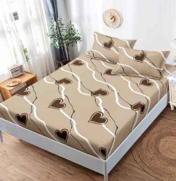 Husa de pat bumbac finet Premium - 3 piese | 19317-TL