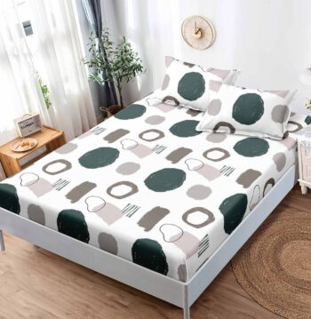 Husa de pat bumbac finet Premium - 3 piese | 19315-TL