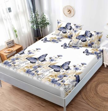 Husa de pat bumbac finet Premium - 3 piese | 19309-TL