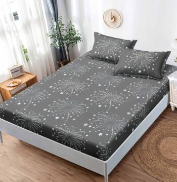 Husa de pat bumbac finet Premium - 3 piese | 19307-TL