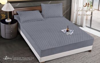 Topper bumbac + 2 fete de perna / 160x200cm | 19713-C