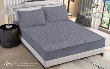 Topper bumbac + 2 fete de perna / 180x200cm | 19727-C