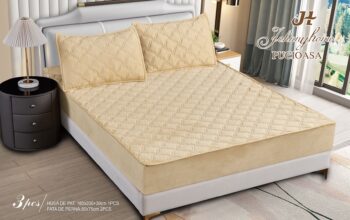 Topper bumbac + 2 fete de perna / 180x200cm | 19723-C