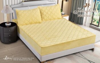 Topper bumbac + 2 fete de perna / 180x200cm | 19722-C