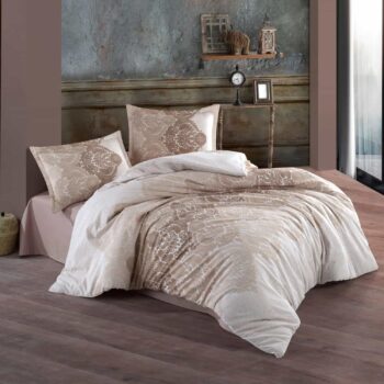 Lenjerie de pat ranforce Clasy King size | 6896-R
